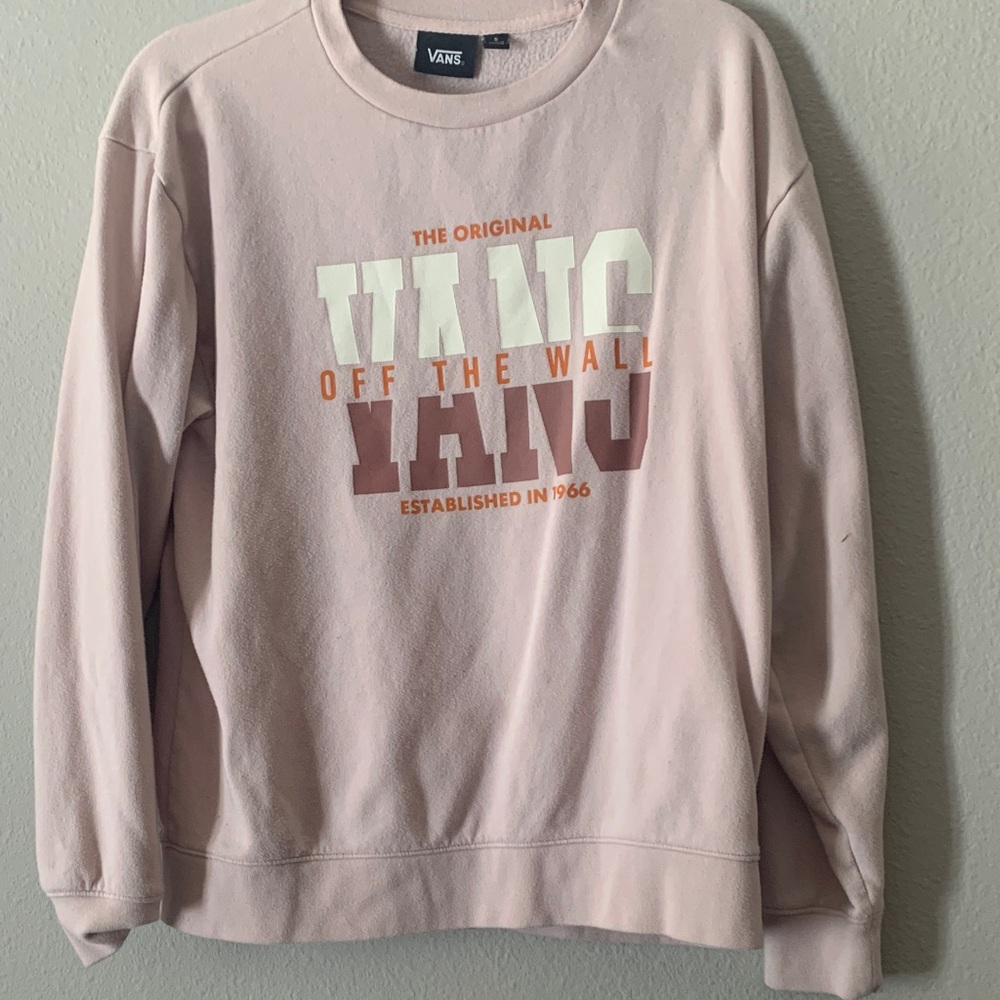 Vans Light Pink Crewneck Men's Sweater